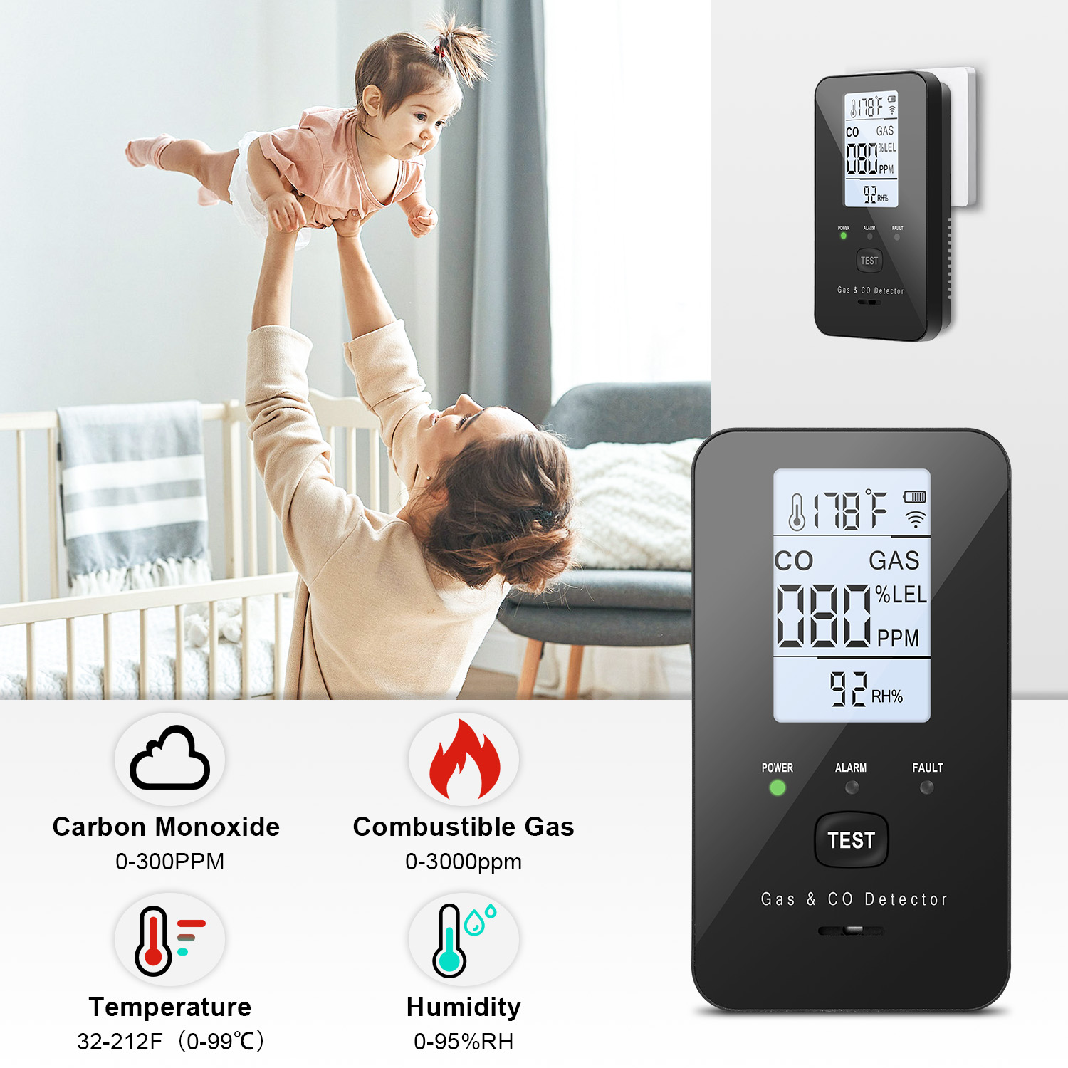 Combination Natural Gas Detect - Home Cooking Gas review and price