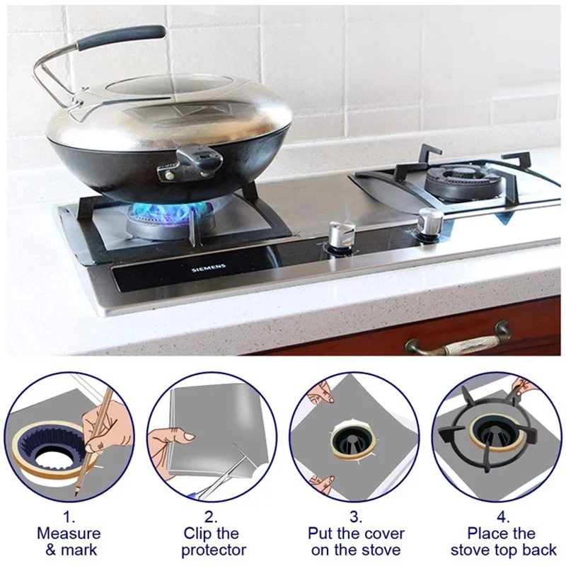 1-6PCS Reusable Clean Mat Pad  - Home Cooking Cookbook review and price